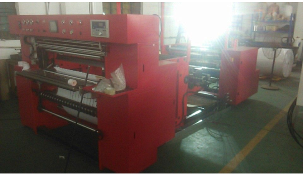 1 Color Flexo Slitter Thermal Paper Slitter for a South Africa Customer